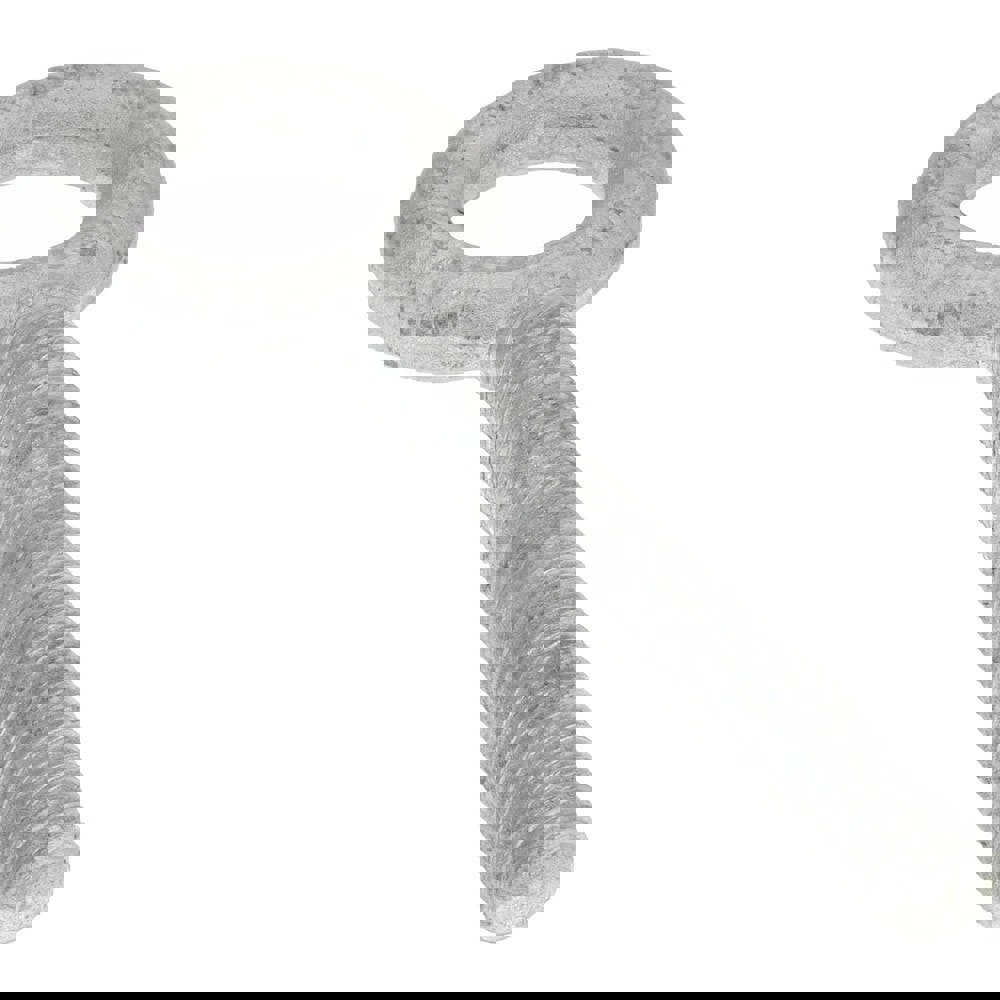 Fixed Lifting Eye Bolt: Without Shoulder, 3,200 lb Capacity, 9/16-12 Thread, Grade C-1035 Steel